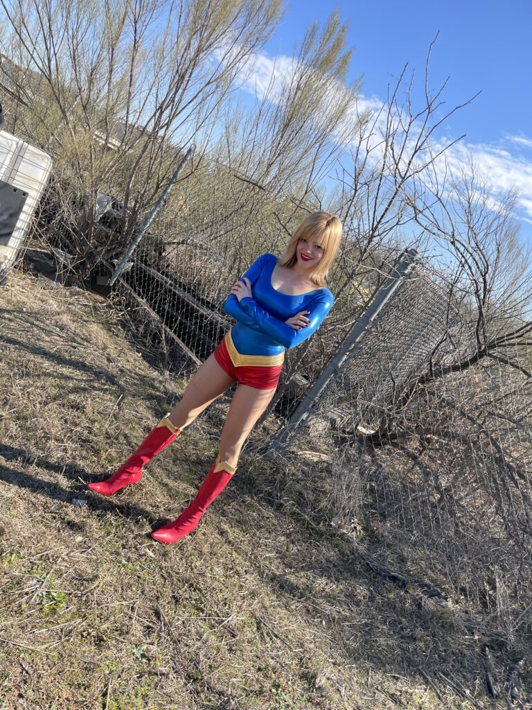 Sage Pillar as UltraGirl