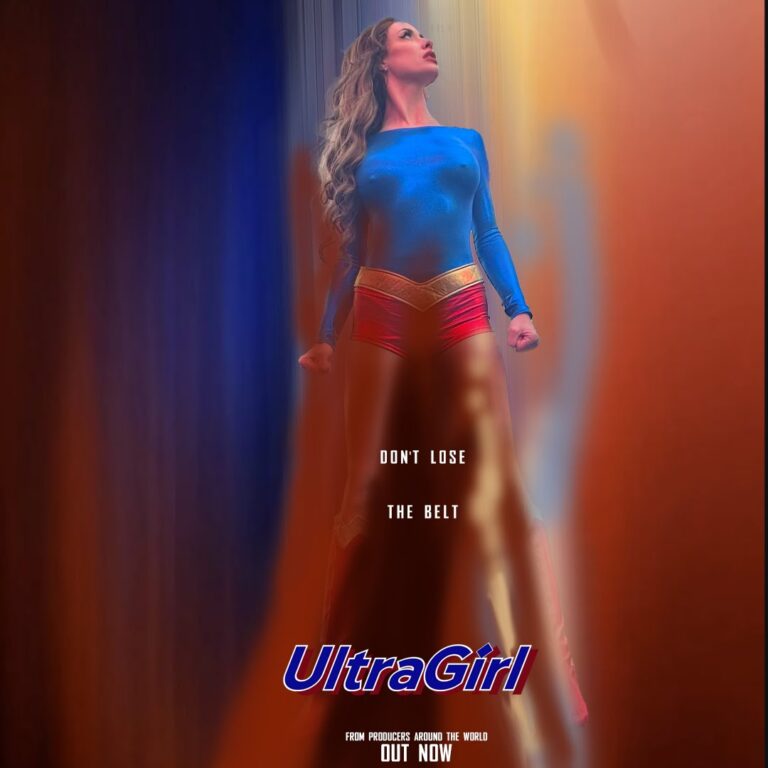 UltraGirl homages to Superman